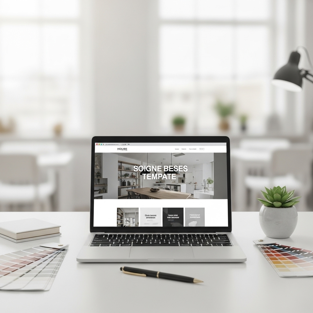 Professional website design showcasing modern, custom layouts and responsive design on multiple devices